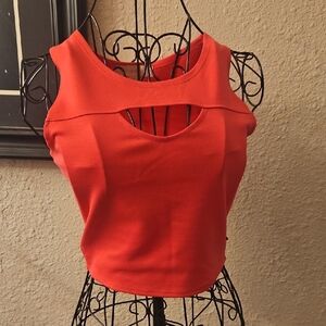 Pink Sleeveless Women's Top